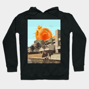 Flat Block Marina - Surreal/Collage Art Hoodie